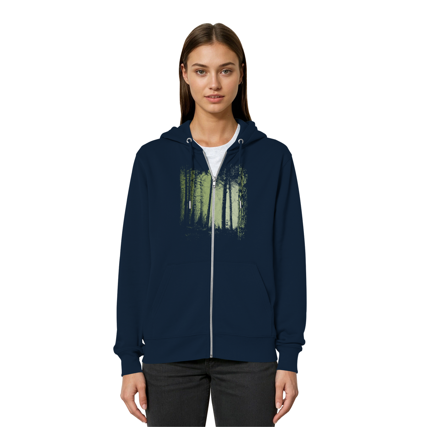 Zwielicht Wald - Organic Relaxed Zipper