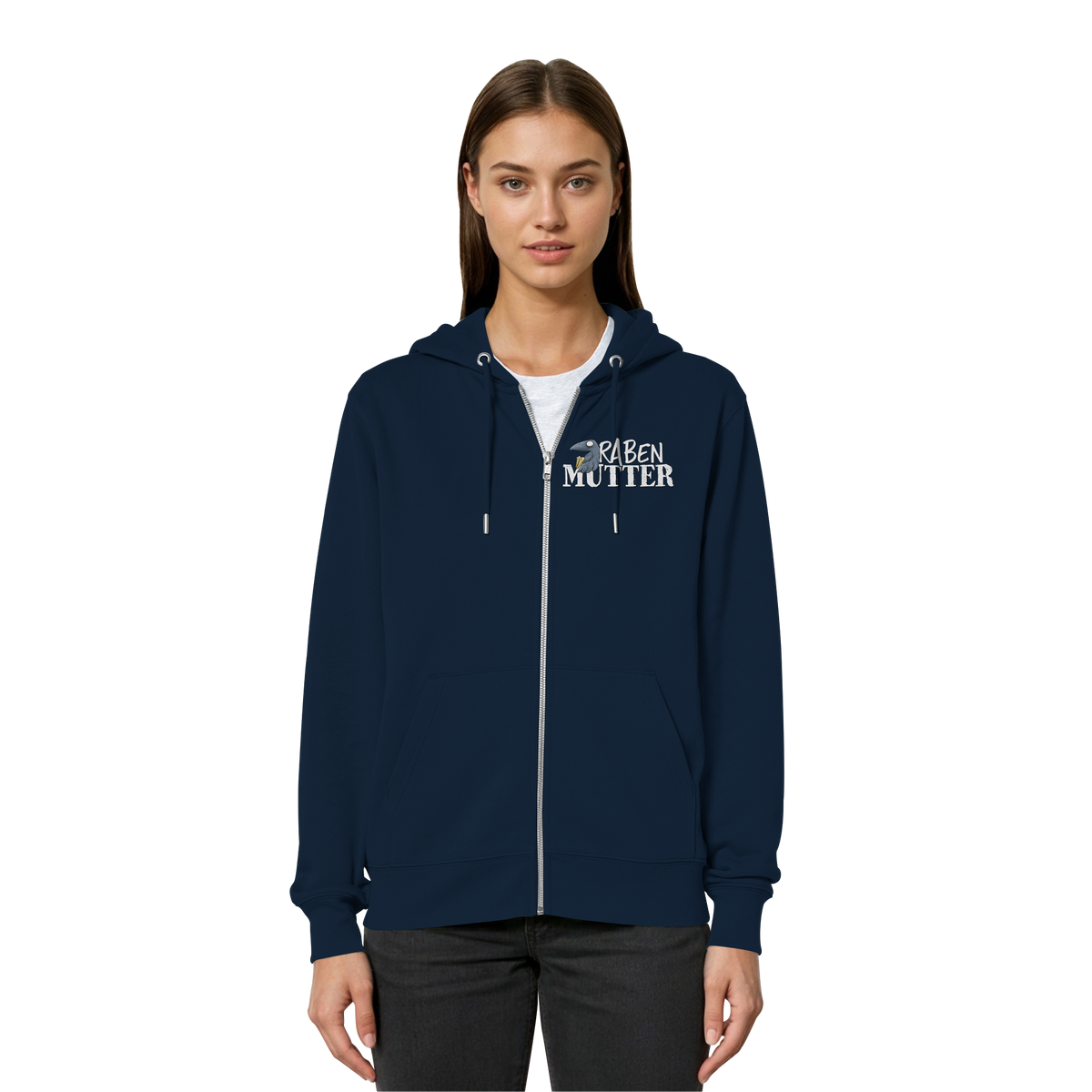 Rabenmutter Krähenmama - Organic Relaxed Zipper