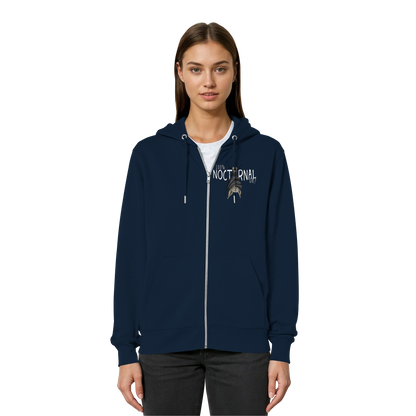 100% nachtaktive Fledermaus - Organic Relaxed Zipper