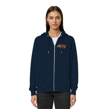 sauwildes Wildschwein | Wildsau  - Organic Relaxed Zipper