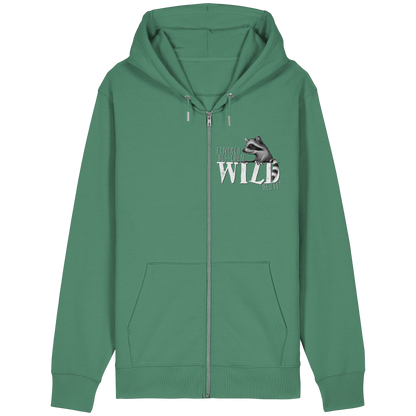 Bisschen wild heute! Waschbär - Organic Relaxed Zipper