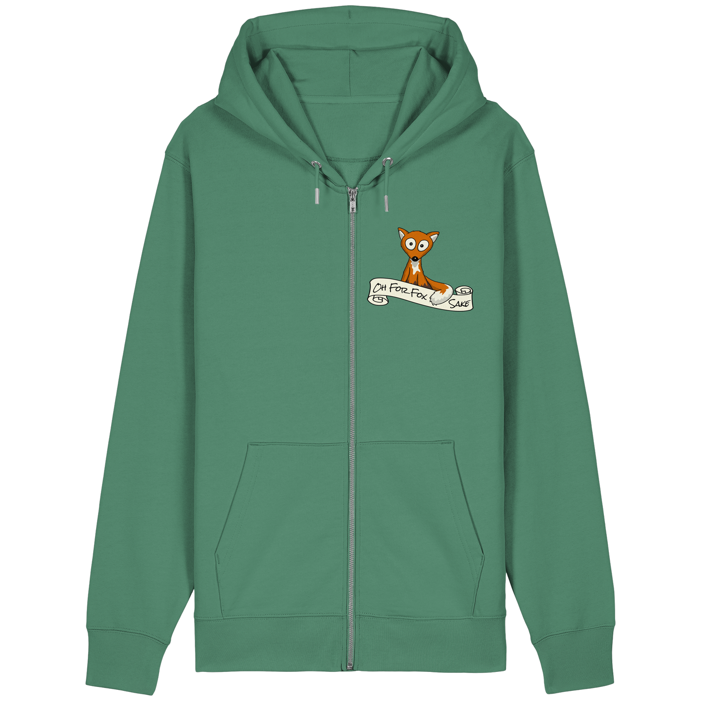 Oh For Fox Sake – Um Fuchses Willen - Organic Relaxed Zipper