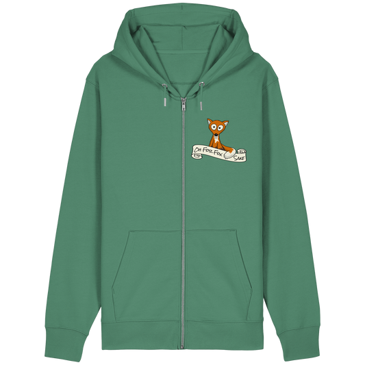 Oh For Fox Sake – Um Fuchses Willen - Organic Relaxed Zipper