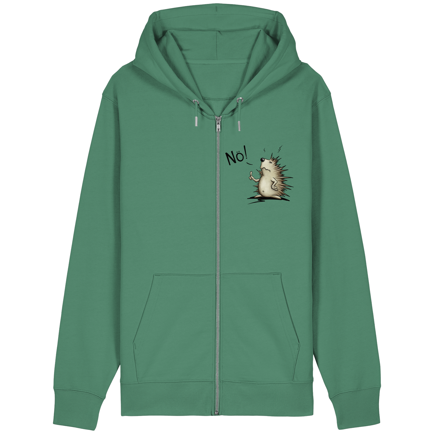 Nö! Grummeliger Igel - Organic Relaxed Zipper