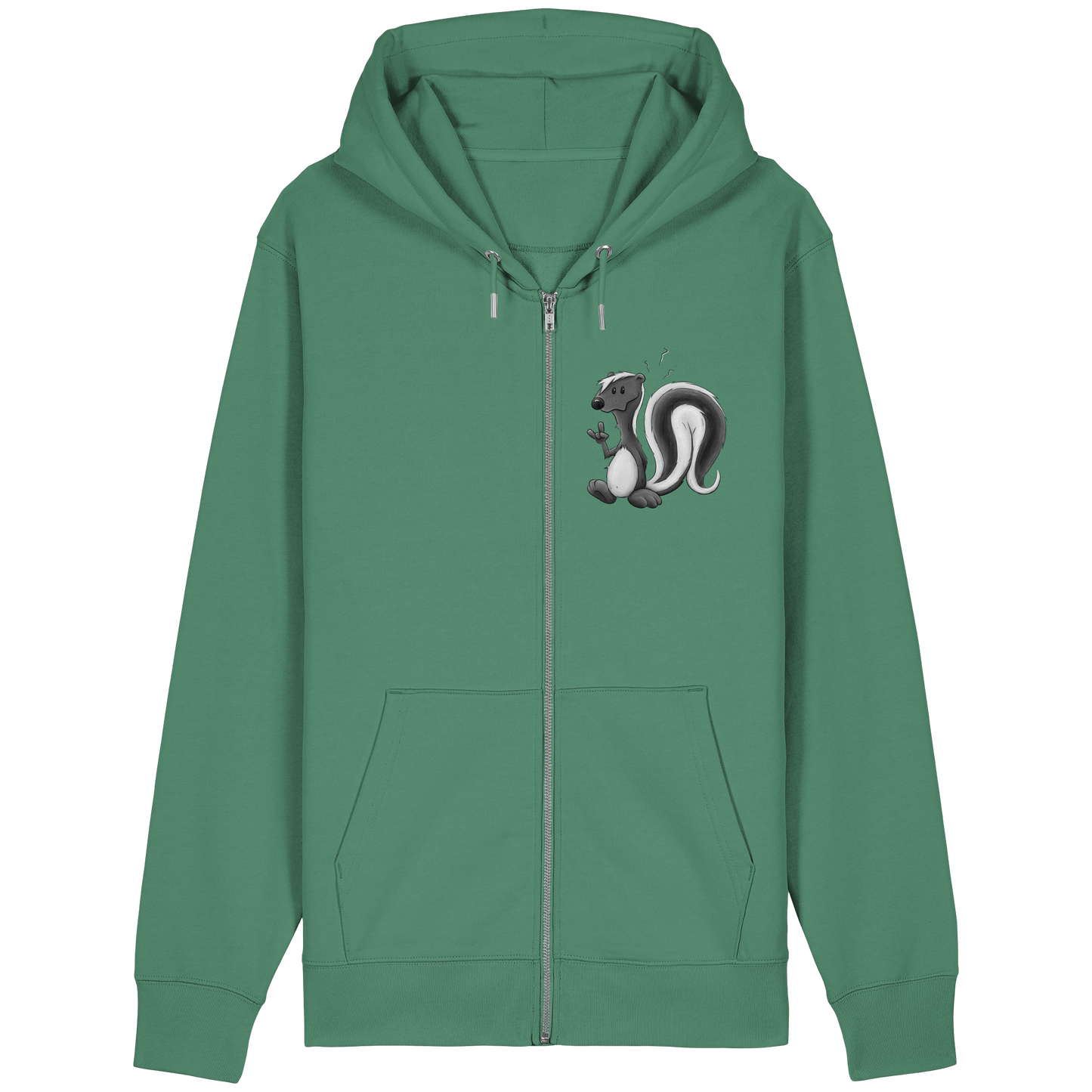 Lustig stinkiges Stinktier - Organic Relaxed Zipper