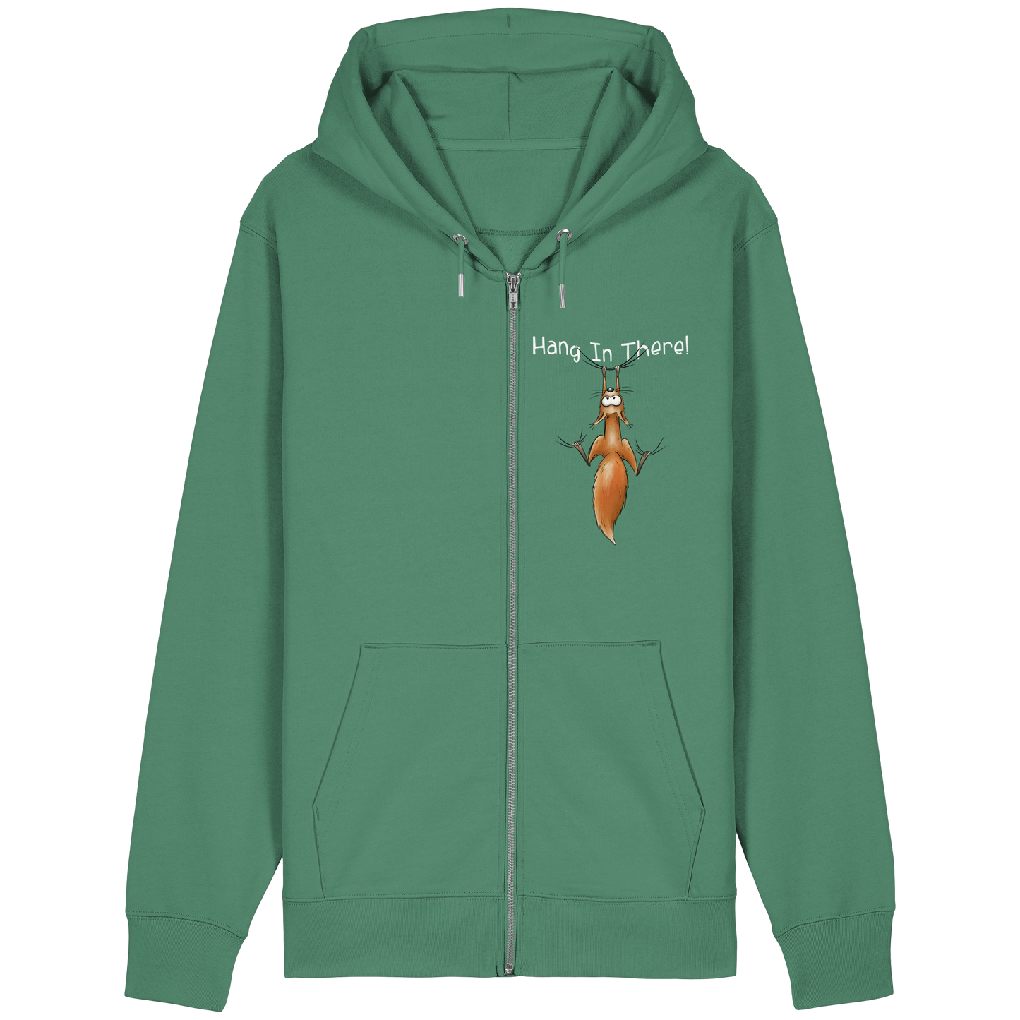 Hang In There | Lässiges Eichhörnchen - Organic Relaxed Zipper