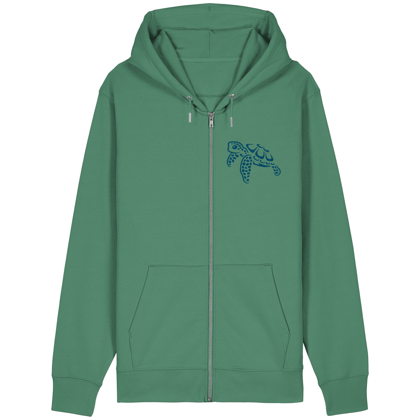 Lässig lustige Wasserschildkröte - Organic Relaxed Zipper