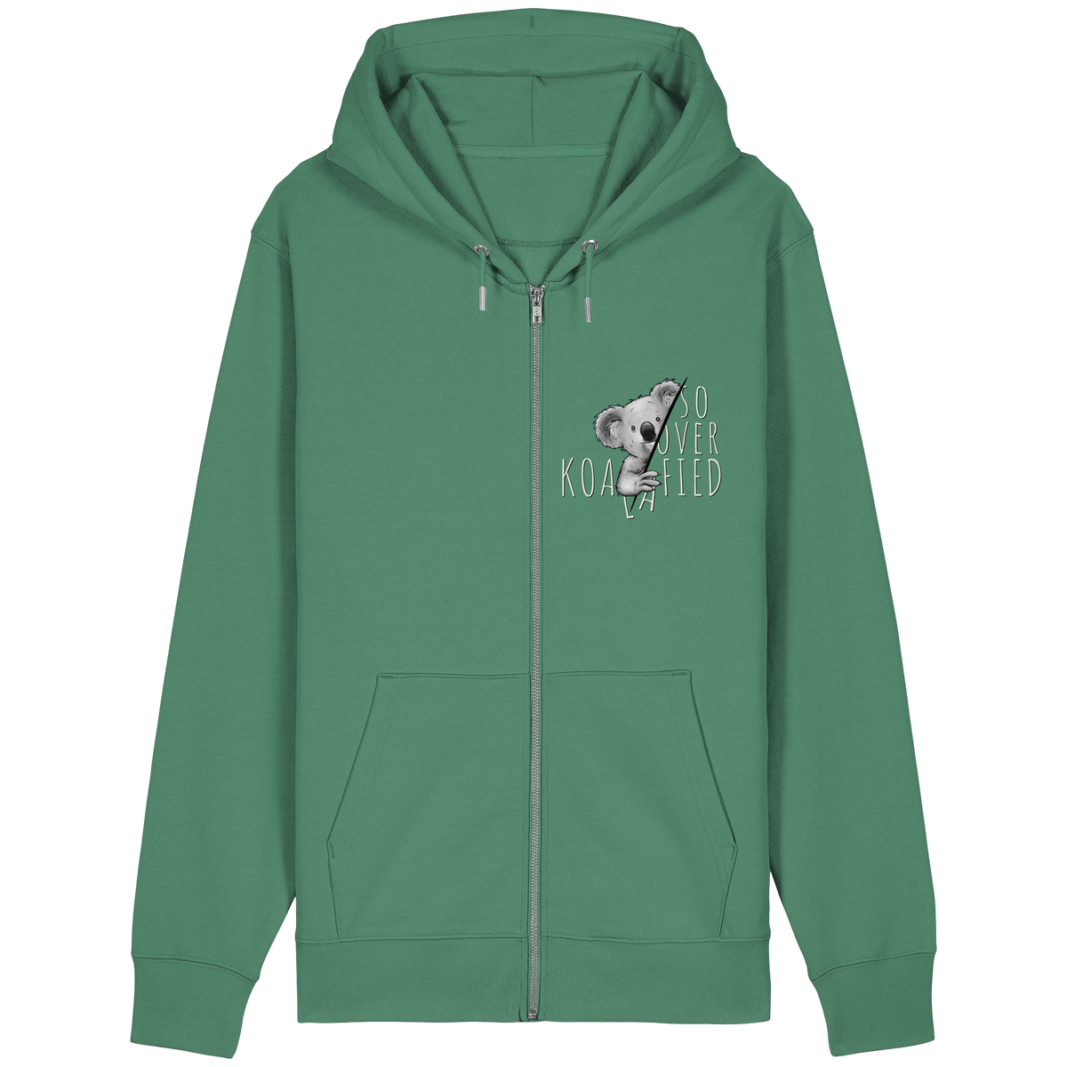 So Over-Koalafied Koala - Organic Relaxed Zipper