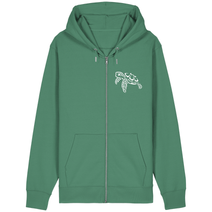 schwimmende Meeres-Schildkröte - Organic Relaxed Zipper