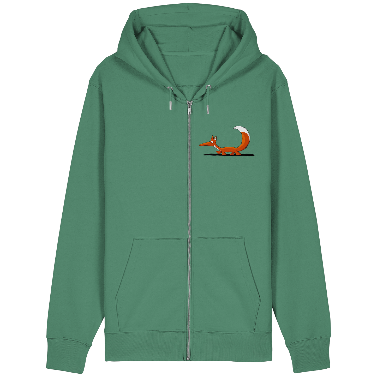 Lässiger cooler Fuchs | Mr. Fox, der Schleicher - Organic Relaxed Zipper