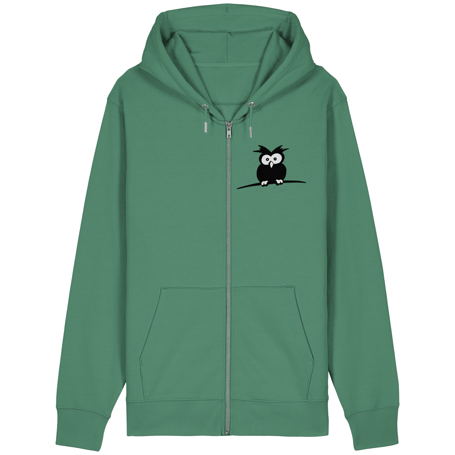 Kleine struppige Eule - Organic Relaxed Zipper