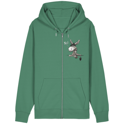 Nö! Störrischer Esel - Organic Relaxed Zipper