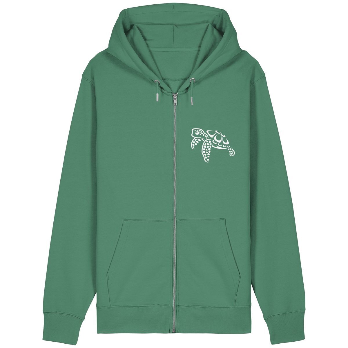 schwimmende Meeres-Schildkröte - Organic Relaxed Zipper