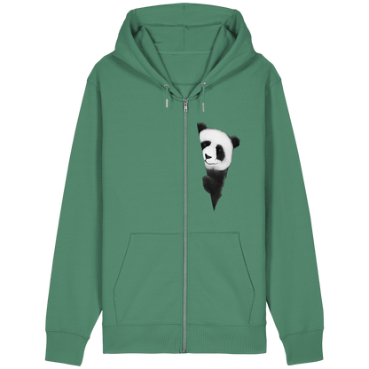 Panda Bär Illustration - Organic Relaxed Zipper