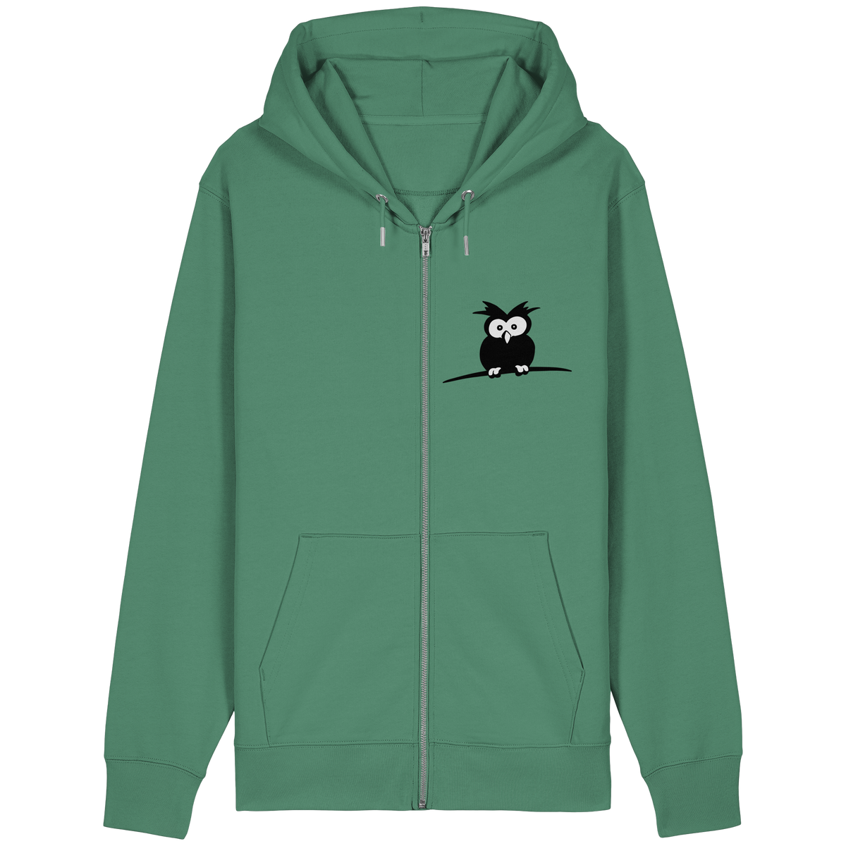 Kleine struppige Eule - Organic Relaxed Zipper