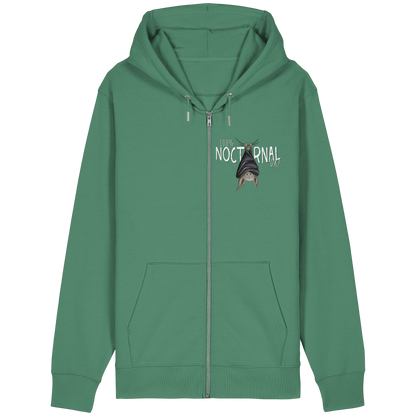 100% nachtaktive Fledermaus - Organic Relaxed Zipper