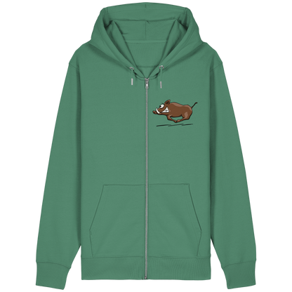 sauwildes Wildschwein | Wildsau  - Organic Relaxed Zipper
