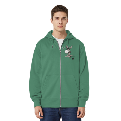 Nö! Störrischer Esel - Organic Relaxed Zipper