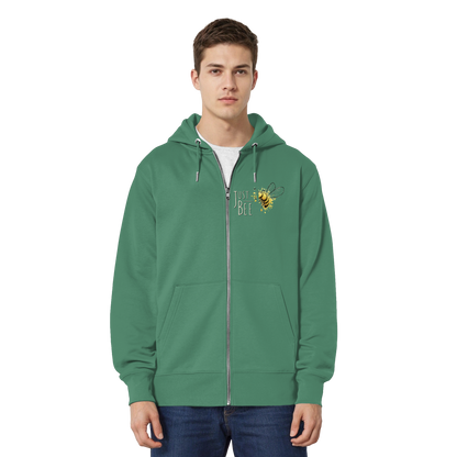 Just Bee, kleine Honig-Biene - Organic Relaxed Zipper