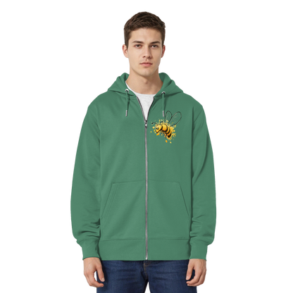 Lässige kleine Honig-Biene - Organic Relaxed Zipper