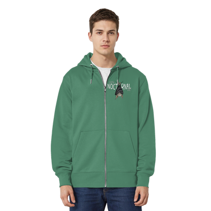 100% nachtaktive Fledermaus - Organic Relaxed Zipper