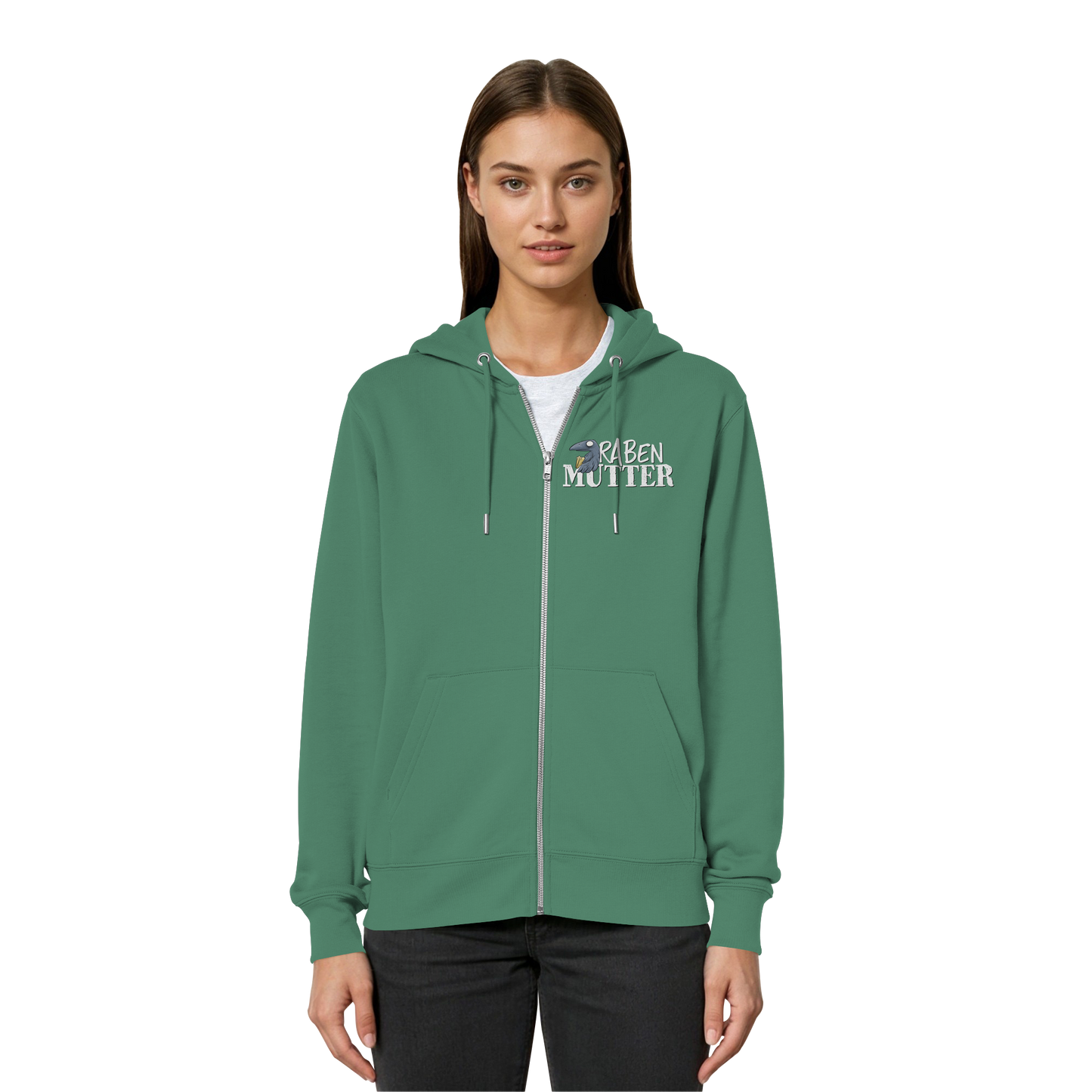 Rabenmutter Krähenmama - Organic Relaxed Zipper
