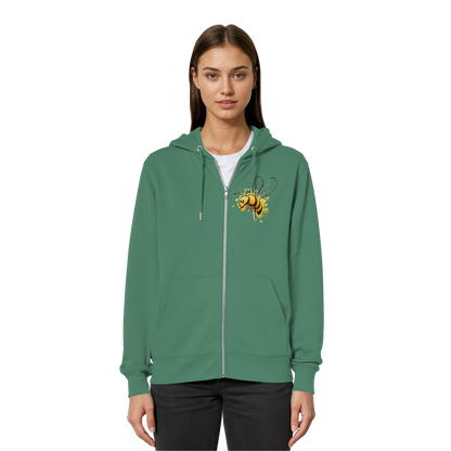 Lässige kleine Honig-Biene - Organic Relaxed Zipper