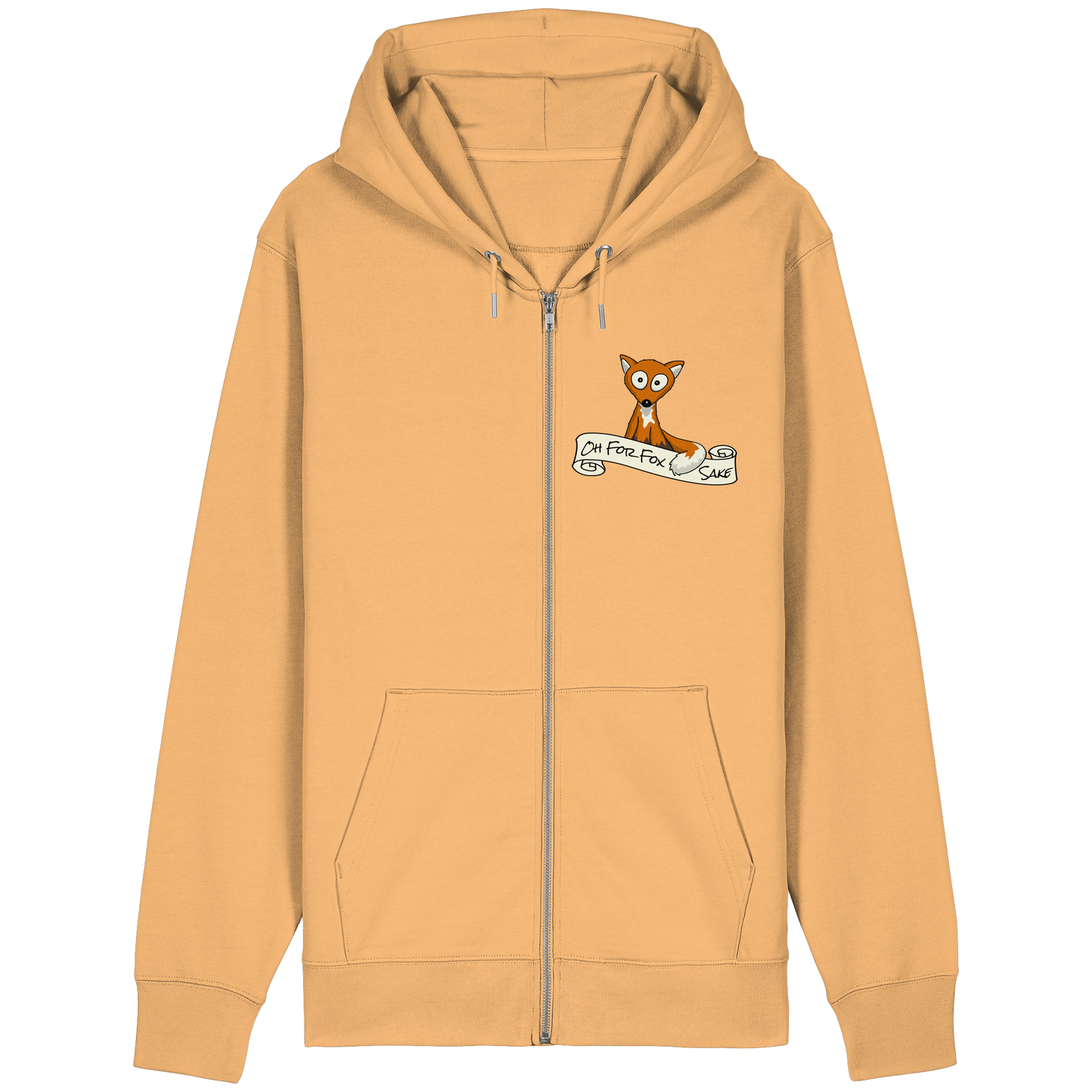 Oh For Fox Sake – Um Fuchses Willen - Organic Relaxed Zipper