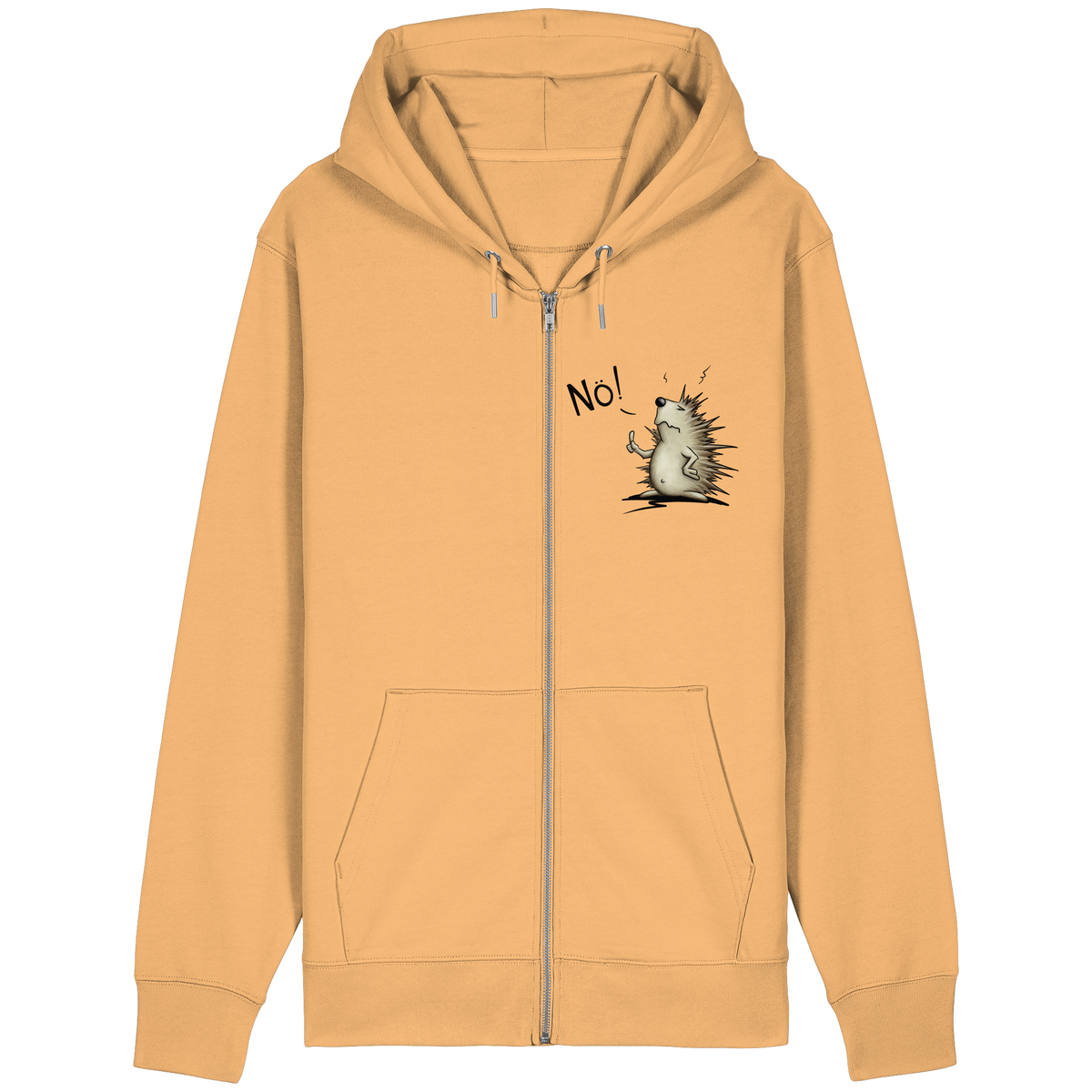 Nö! Grummeliger Igel - Organic Relaxed Zipper