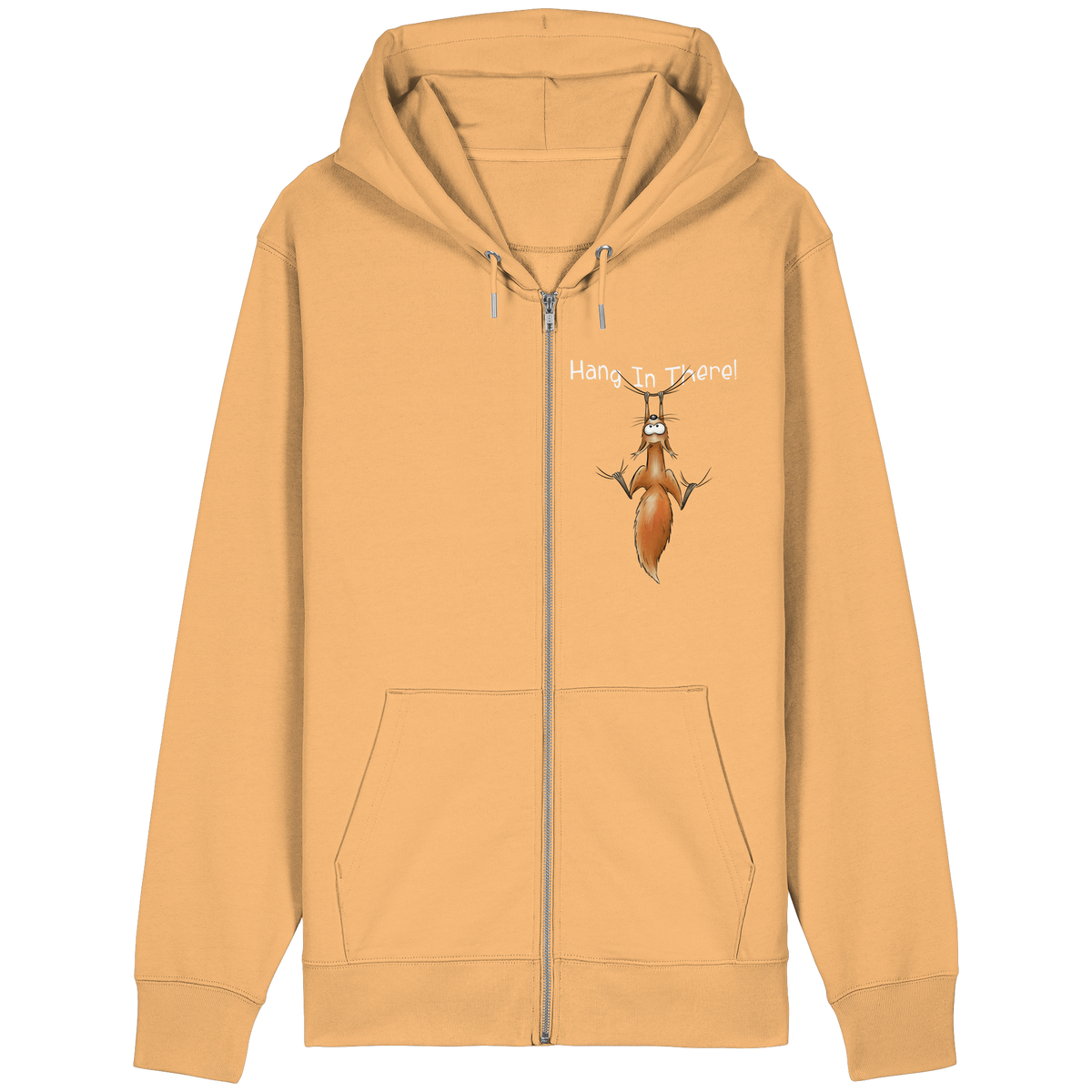 Hang In There | Lässiges Eichhörnchen - Organic Relaxed Zipper