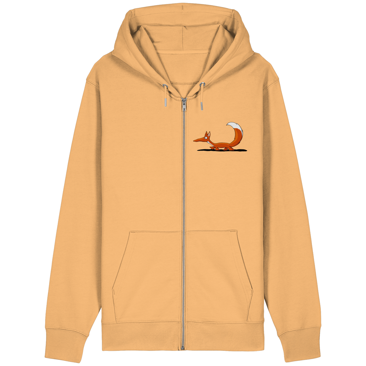 Lässiger cooler Fuchs | Mr. Fox, der Schleicher - Organic Relaxed Zipper