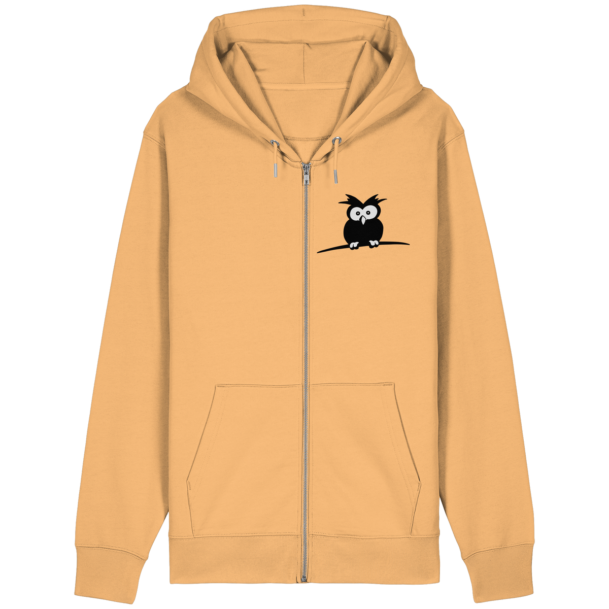 Kleine struppige Eule - Organic Relaxed Zipper