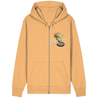 Dam It Verdammt Lustiger Biber - Organic Relaxed Zipper