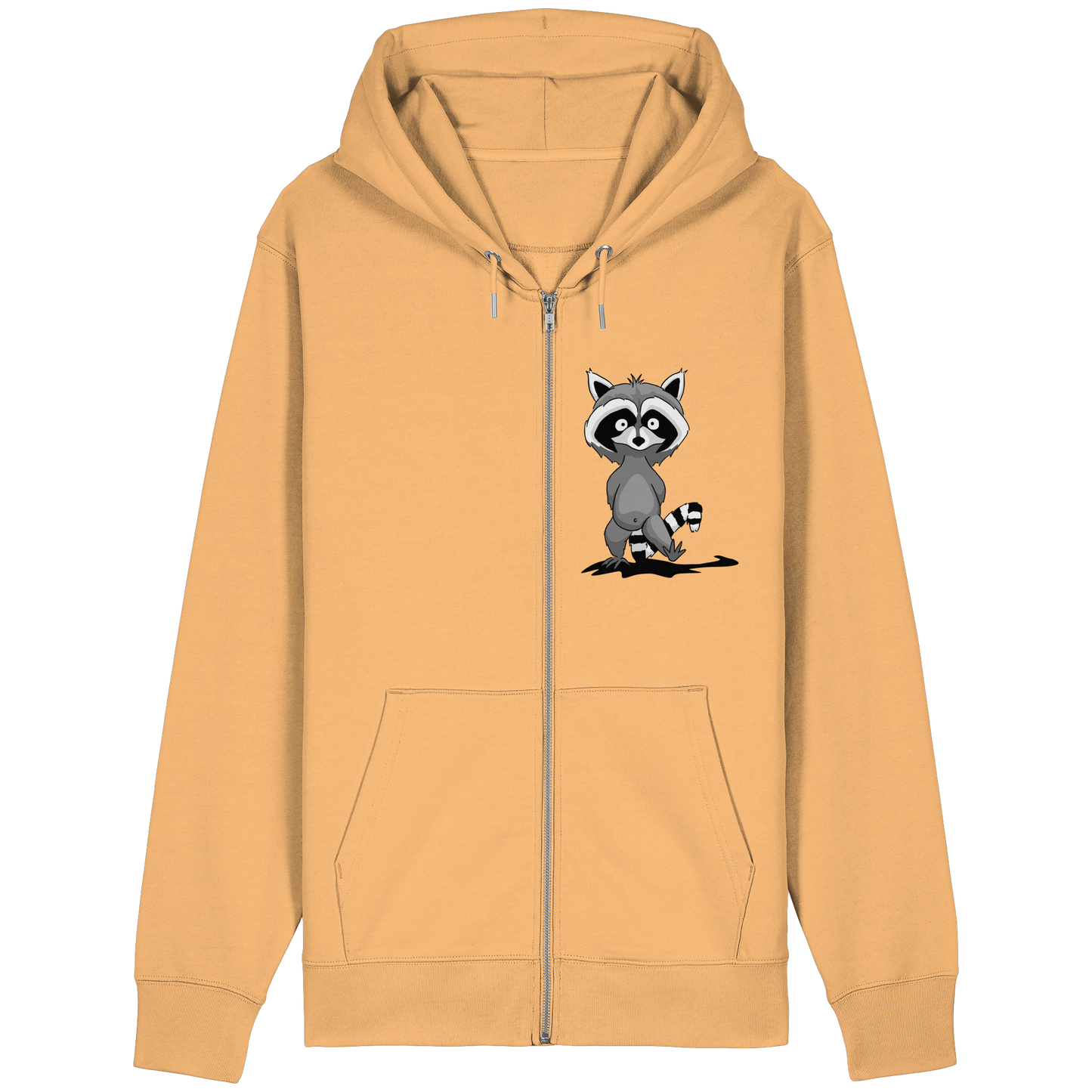 Frecher kleiner Waschbär - Organic Relaxed Zipper