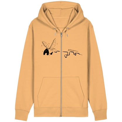 zauberhaft flatternde Tapir Fee - Organic Relaxed Zipper