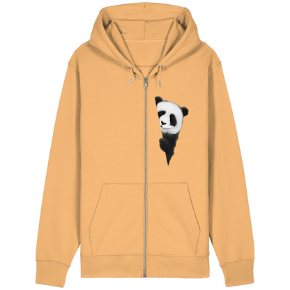 Panda Bär Illustration - Organic Relaxed Zipper