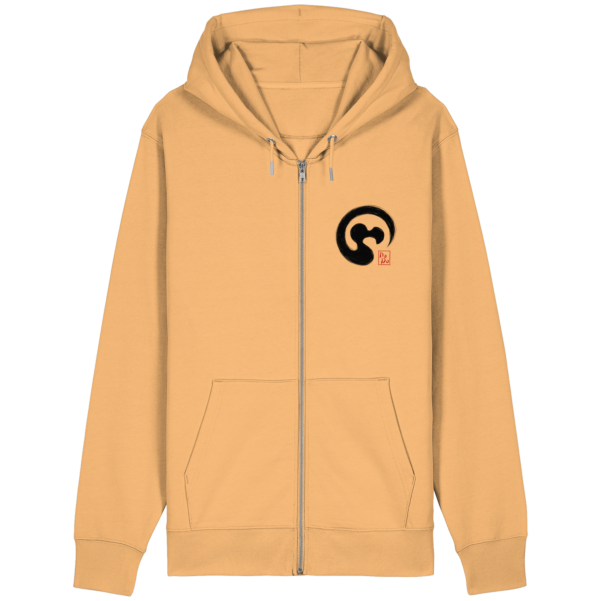 Zen Dodo im japanischen Enso Kreis - Organic Relaxed Zipper