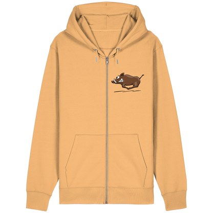 sauwildes Wildschwein | Wildsau  - Organic Relaxed Zipper