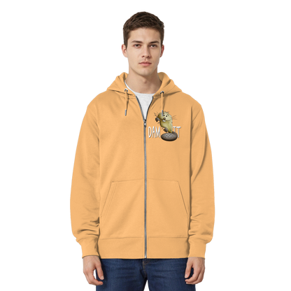 Dam It Verdammt Lustiger Biber - Organic Relaxed Zipper