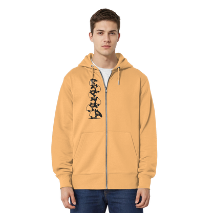 Lustiger Haufen aus Schabracken-Tapiren - Organic Relaxed Zipper