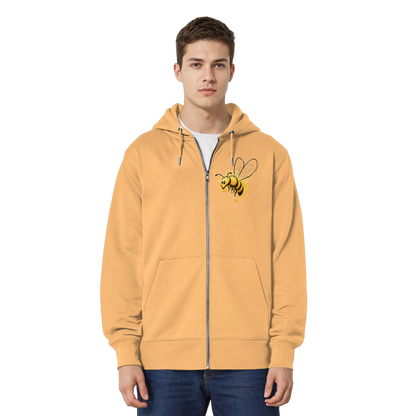 Lässige kleine Honig-Biene - Organic Relaxed Zipper