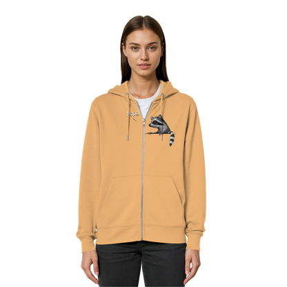Nope! Frecher verwegener Waschbär - Organic Relaxed Zipper