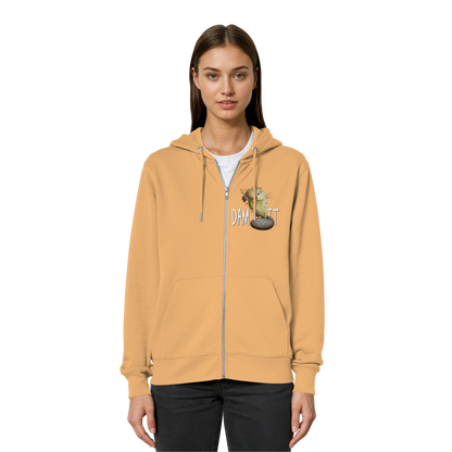 Dam It Verdammt Lustiger Biber - Organic Relaxed Zipper