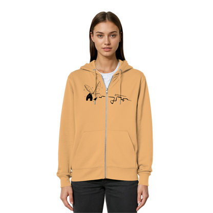 zauberhaft flatternde Tapir Fee - Organic Relaxed Zipper