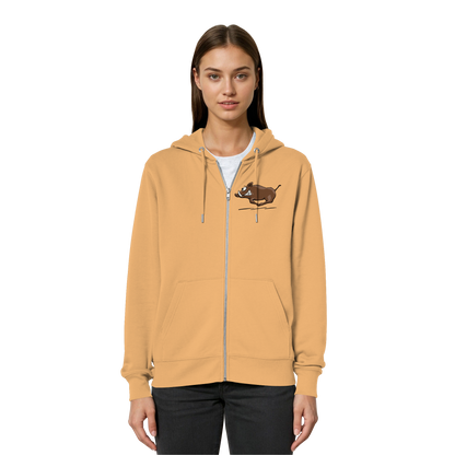 sauwildes Wildschwein | Wildsau  - Organic Relaxed Zipper
