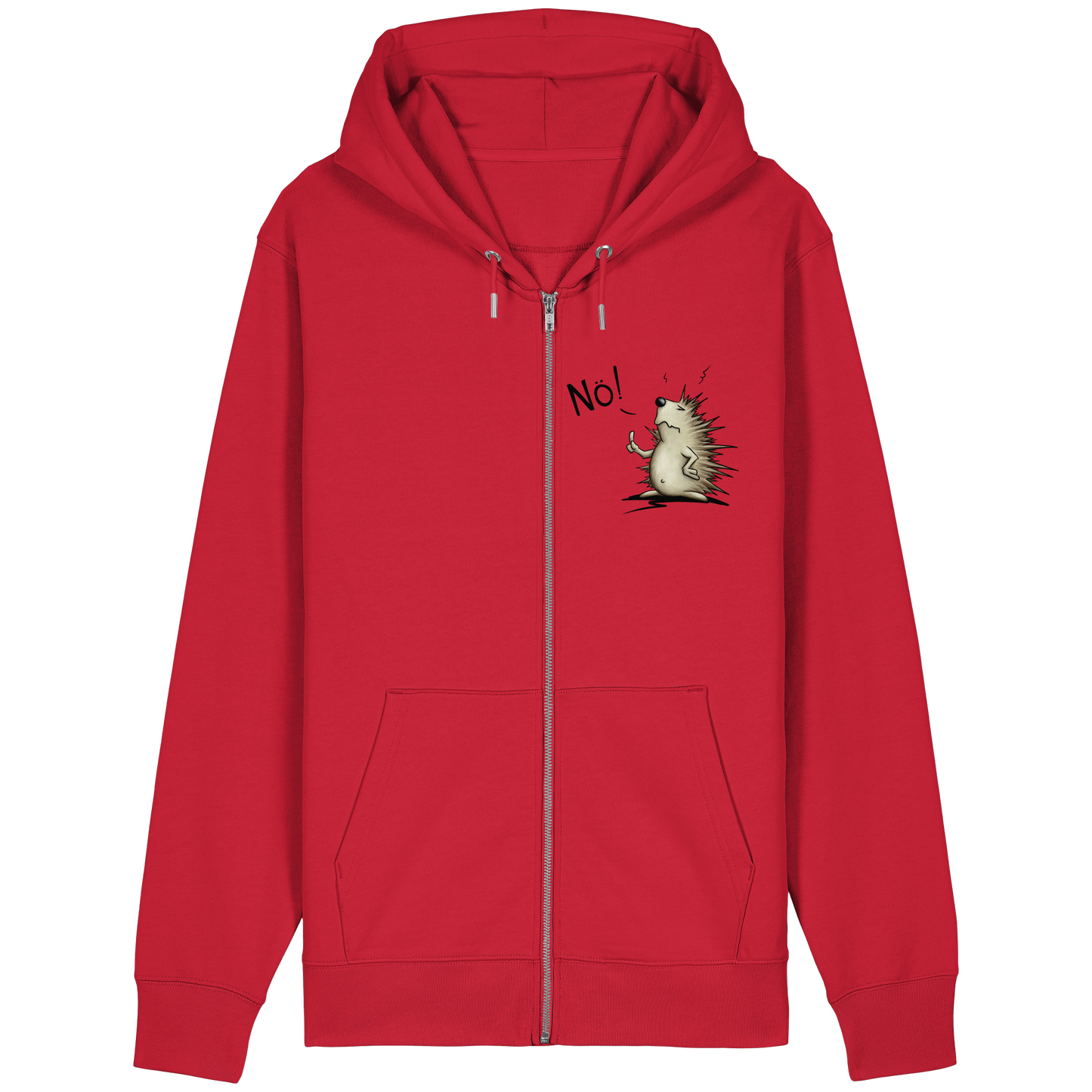 Nö! Grummeliger Igel - Organic Relaxed Zipper