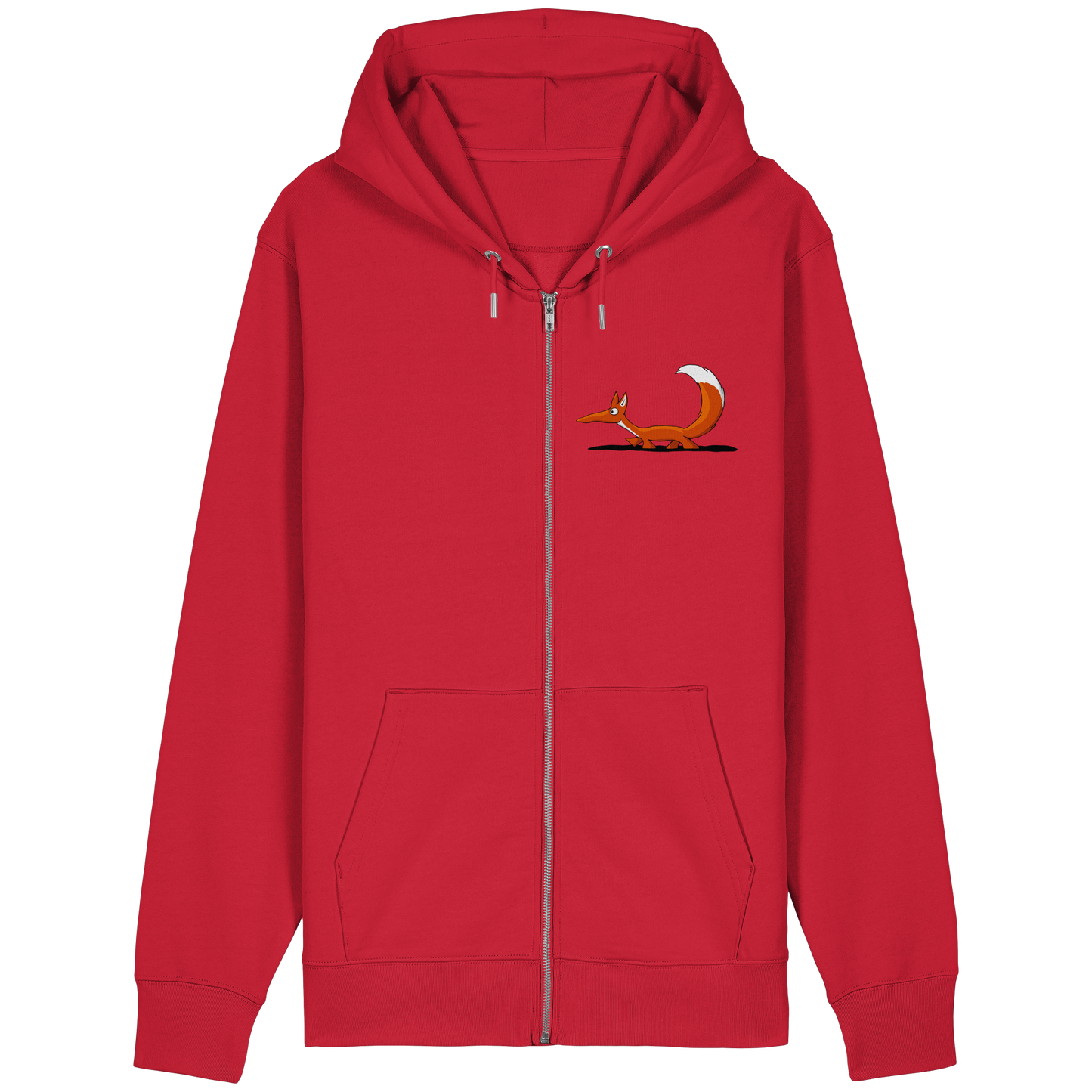 Lässiger cooler Fuchs | Mr. Fox, der Schleicher - Organic Relaxed Zipper