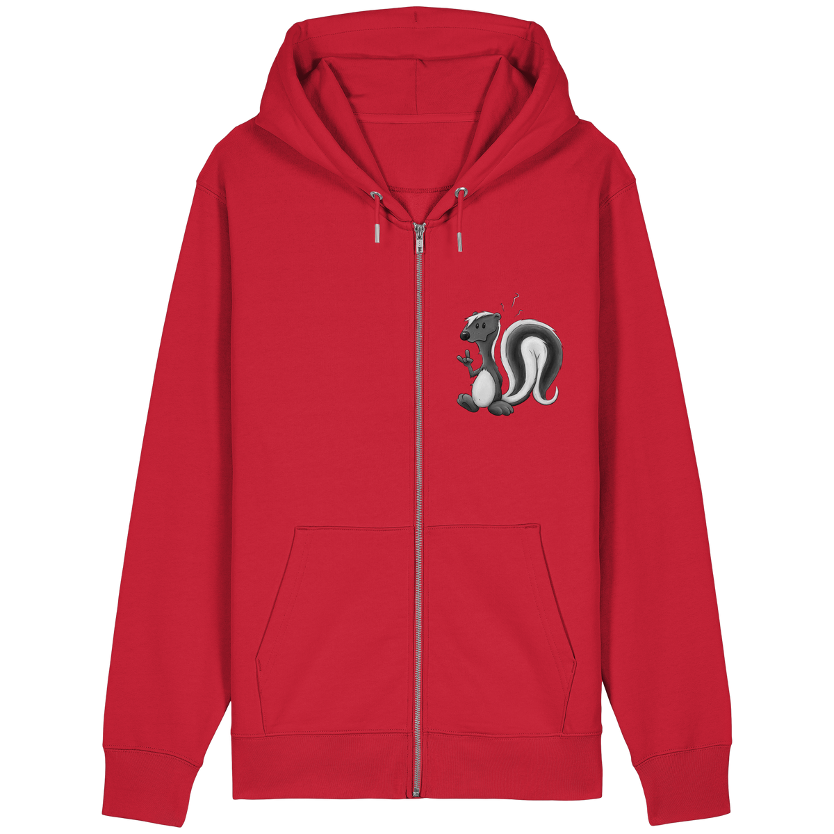 Lustig stinkiges Stinktier - Organic Relaxed Zipper