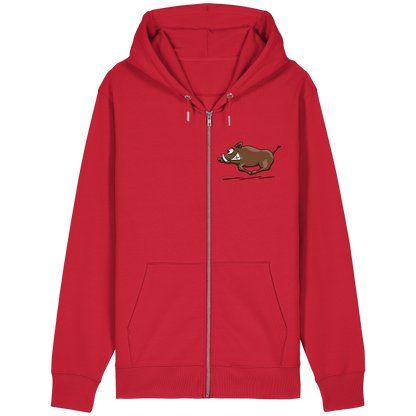 sauwildes Wildschwein | Wildsau  - Organic Relaxed Zipper