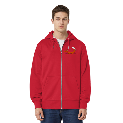 Lässiger cooler Fuchs | Mr. Fox, der Schleicher - Organic Relaxed Zipper